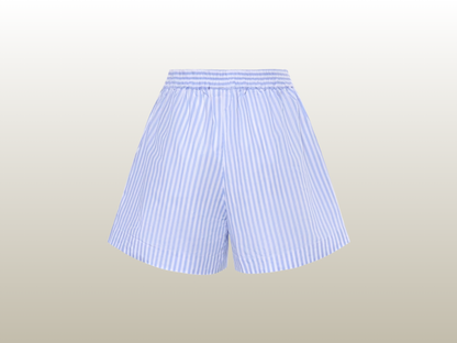 MC2 SAINT BARTHS - AMANI STRIPED SHORTS BLUE