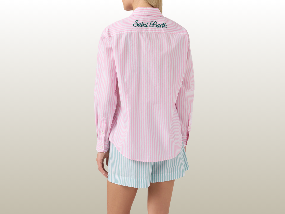 MC2 SAINT BARTHS - MEREDITH COTTON SHIRT PINK