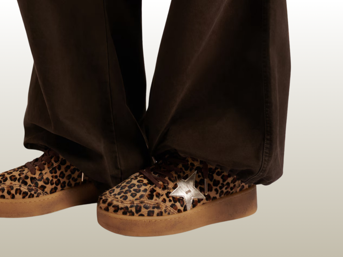 GOLDEN GOOSE - BALL-STAR CALF HAIR SNEAKERS