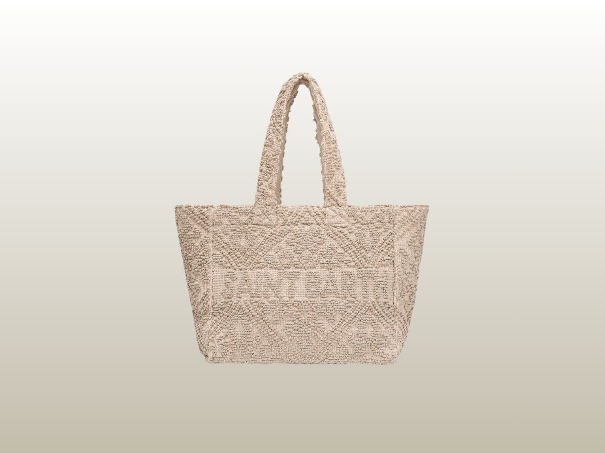 MC2 - VANITY TUFTING TOTE, BEIGE