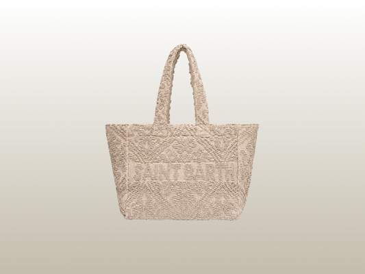 MC2 - VANITY TUFTING TOTE, BEIGE
