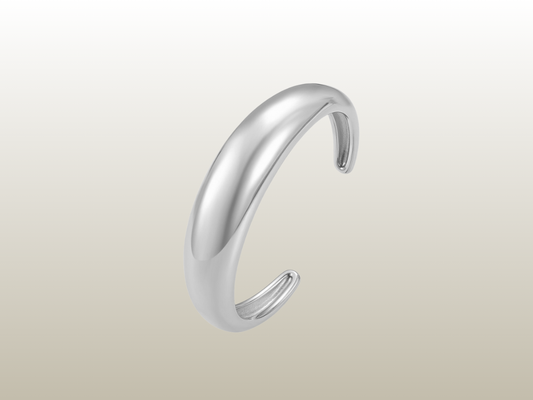 BUD TO ROSE - BOND BANGLE SILVER