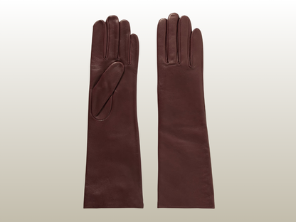 CELIA GLOVES - BURGUNDY