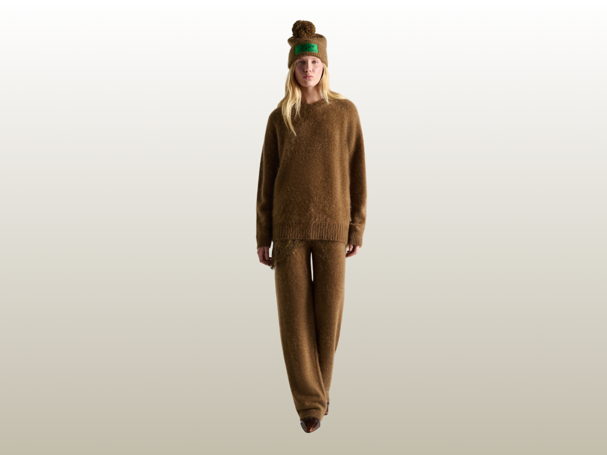 V-RINGAD PULLOVER I MERINO-CASHMERE