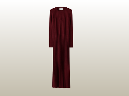 ESME DRESS - DEEP PLUM
