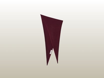 FLORIANNE SCARF - DEEP PLUM