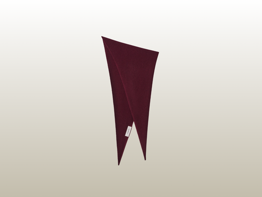 FLORIANNE SCARF - DEEP PLUM