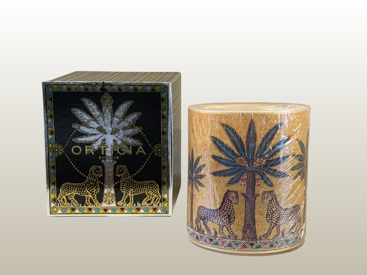 ORTIGIA - ZAGARA DECORATED CANDLE GRANDISSIMO