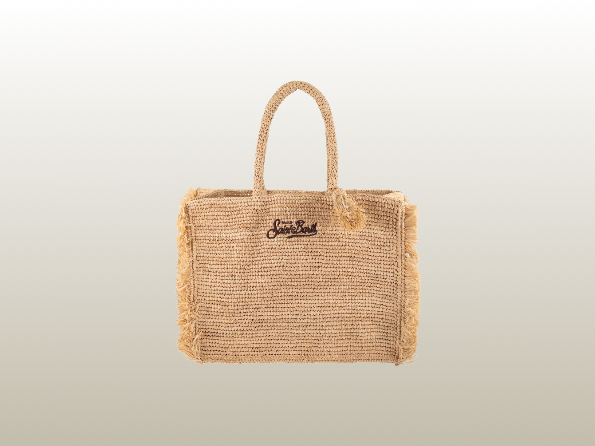 MC2 - RAFFIA FRINGE TOTE