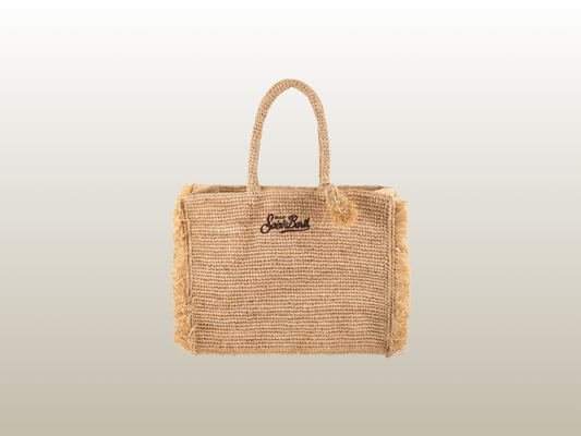 MC2 - RAFFIA FRINGE TOTE