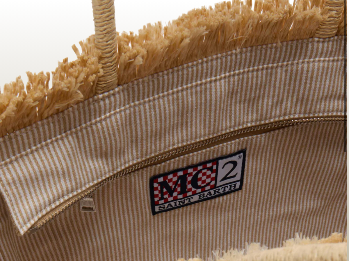 MC2 - STRAW EFFECT BAG