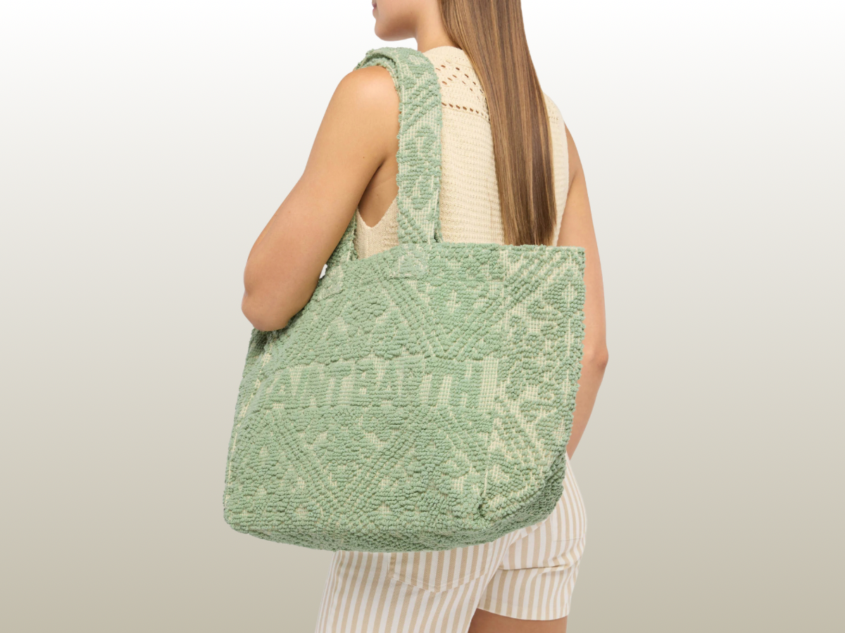 MC2 - VANITY TUFTING TOTE, SALVIA