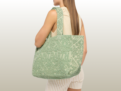 MC2 - VANITY TUFTING TOTE, SALVIA