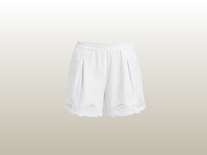 MAURIZIO - SHORTS I LINNE MED SPETS