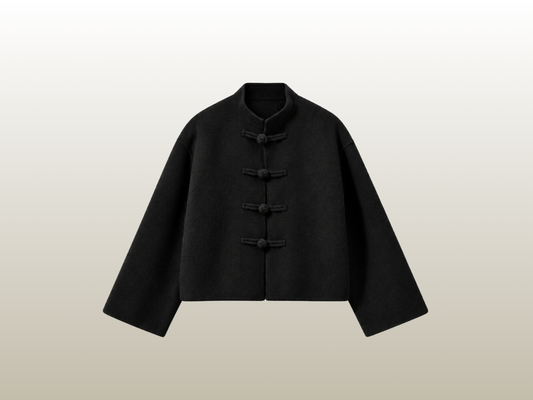 LILY COAT - BLACK