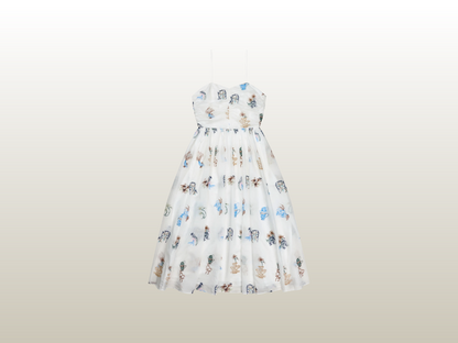 MUNTHE - NOVA DRESS, IVORY