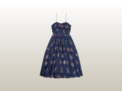 MUNTHE - NOVA DRESS, NAVY