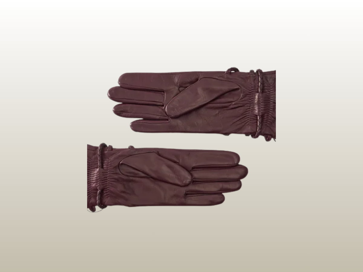 PRUNE GLOVES - BURGUNDY