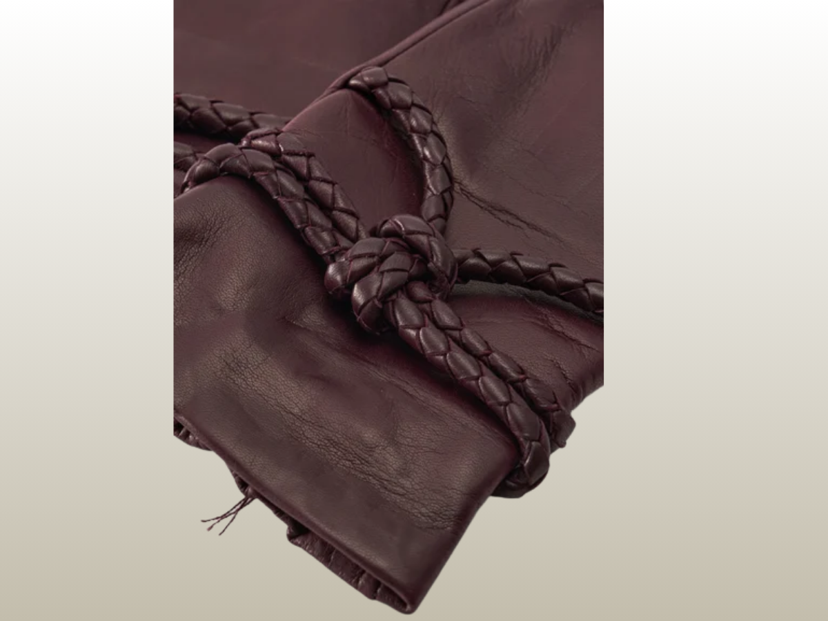 PRUNE GLOVES - BURGUNDY