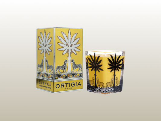 ORTIGIA - ZAGARA LARGE SQUARE CANDLE