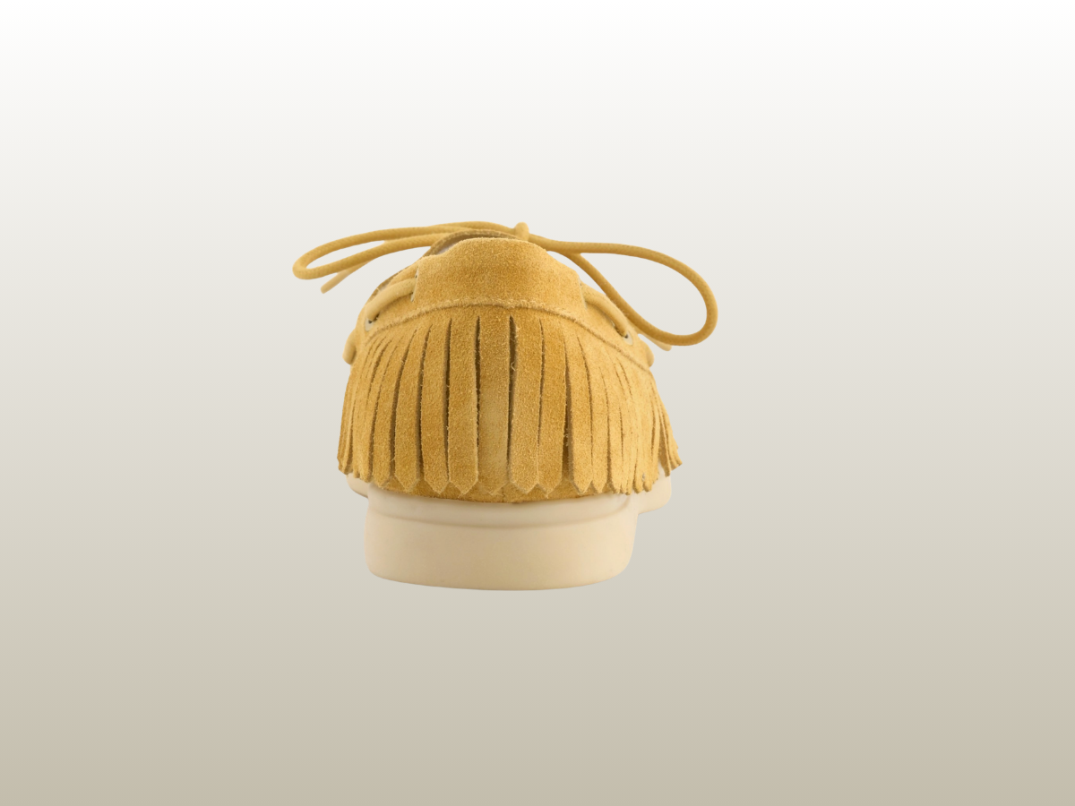 MOU - SUEDE MOCCASIN WITH FRINGES