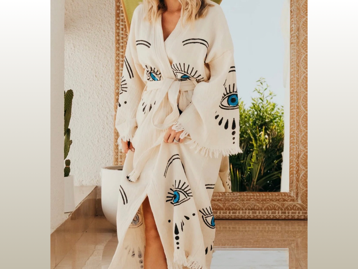 AMCA STUDIOS - MYSTIC EYE KAFTAN LONG