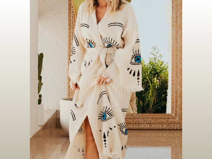 AMCA STUDIOS - MYSTIC EYE KAFTAN LONG