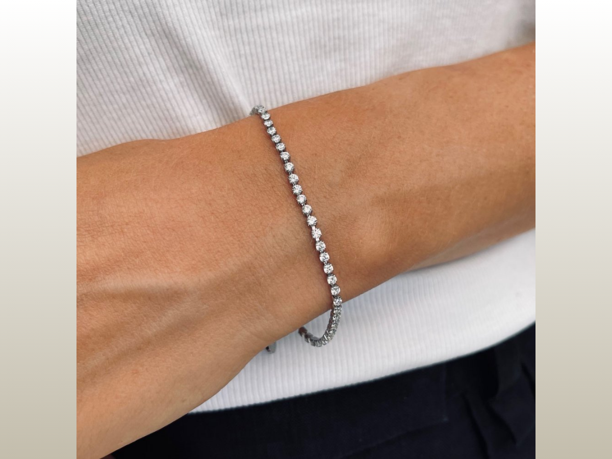 BUD TO ROSE - TENNIS BRACELET 2MM